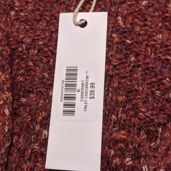 Natural Reflections NWT marked open front cardigan - Picture 2 of 4